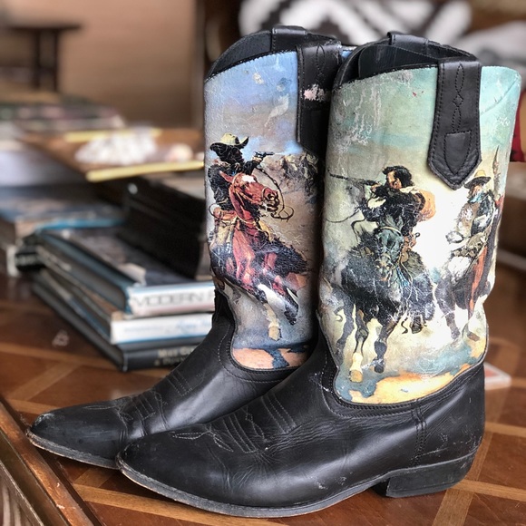 lipstick eamon boots